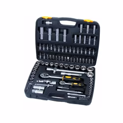 Codice: 8011779304048 Marca: VIGOR-BLINKY. Vigor Cassetta Chiavi Bussola Crv 1-4-1-2 Esagonali Pezzi 94