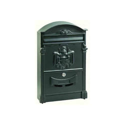 Blinky - Cassetta per Lettere Residencia Nere Alum 26X9X41H