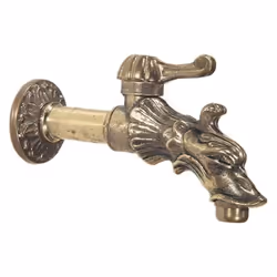 Codice: 8011779305786 Marca: VIGOR-BLINKY. Rubinetti per Fontane Ottone Tipo a Leva con Rosone Attacco 1-2