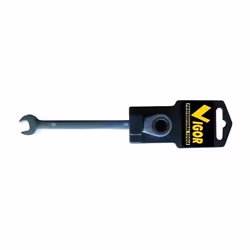 CHIAVI COMBINATE VIGOR CHROME VANADIUM DUREZZA HRC 42-45 FINITURA SATINATA TESTA LUCIDA MOVIMENTO A CRICCHETTO D.72 SU UNA TE ...