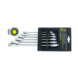 Serie Chiavi Combinate Vigor a Cricchetto Crv Pezzi 6