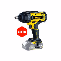 Codice: 8011779310353 Marca: VIGOR-BLINKY. AVVITATORI VIGOR VI-AI20 LITIO AD IMPULSI REVERSIBILE LED ATTACCO QUADRO 1/2'' 5 F ...