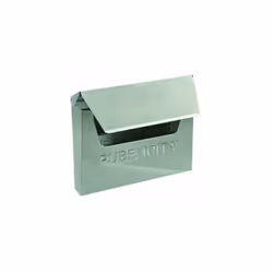 Codice: 27376-10 Marca: VIGOR-BLINKY. Blinky City Cestino Basculante per Pubblicita' in Inox 35x9x27,5cm