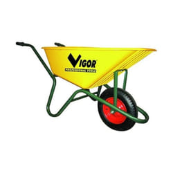 Vigor - Carriole 100 Vasca Gialla Plastic Lt. 100