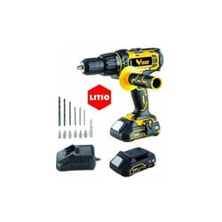 Vigor - Blinky Trapano a Percussione Vi-t20pli 2 Batterie 20V 1.5ah
