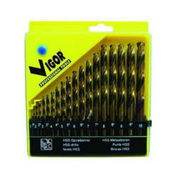 Vigor - Serie Punte Hss Cobalt Pz. 19 Mm. 1-10