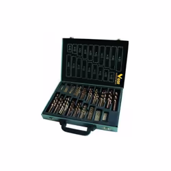 Codice: 8011779318069 Marca: VIGOR-BLINKY. Serie Punte Hss Vigor Cobalt 6% Pz. 116 mm. 1-10