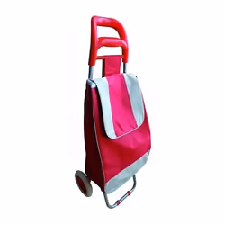 CARRELLI PORTASPESA BLINKY TELAIO ACCIAIO PLASTICATO IMPUGNATURA ERGO IN PLASTICA TESSUTO POLIESTERE OXFORD 2 RUOTE IN POLIPR ...