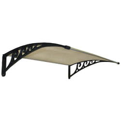VUEMME 96899-20 tenda parasole Acrilico Marrone Fisso Lastra di copertura a profilo ondulato
