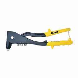 RIVETTATRICI A MANO VIGOR VR24 STRUTTURA IN LEGA DI ACCIAIO IMPUGNATURA ANATOMICA IN PVC CHIAVE DI SERVIZIO E 4 TESTINE MISUR ...