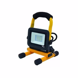 Codice: 8011779341562 Marca: VIGOR-BLINKY. Faretto portatile a LED 1500 Lumen Vigor Worky 20W Faro portatile a LED con suppor ...