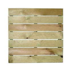 Blinky - Pedana Modulo in Legno Mod.Primula Cm. 50X50
