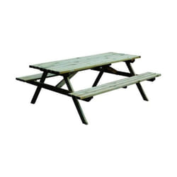 Blinky - Tavoli con Panche Legno Mod. Primula 179x150x72