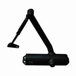 Codice: 8011779342576 Marca: VIGOR-BLINKY. Chiudiporta Vigor con Arresto Nero Forza En3