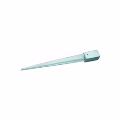 BLINKY PUNTALE ZINCATO PER PALO IN LEGNO Misure cm. 7x7x75