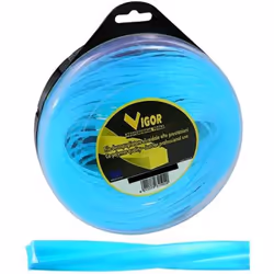 FILO DECESPUGLIATORI VIGOR IN NYLON BLU RINFORZATO CON COPOLIMERO E POLVERE DI ALLUMINIO ELEVATISSIMA RESISTENZA ALL'ABRASION ...