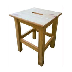 Blinky - Sgabello Sedile in Legno Mod. Big-Quadro 30X30X44H