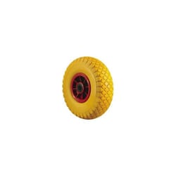 Vigor - ruota piena per carrello con diametro 260 mm, colore giallo