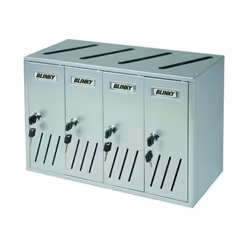 Codice: 8011779367579 Marca: VIGOR-BLINKY. Casellari Postali Blinky Alu-Silver C4 4-Box 42x17,5x30