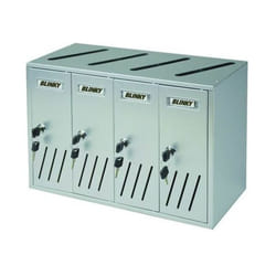 Casellari Postali Blinky Alu-Silver C4 4-Box 42x17,5x30