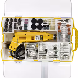 Taglia, lima trapana e tanto altro con il nuovo multiutensile mini drill di Vigor! Incredibile potenza da 130W che eroga una  ...