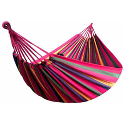 Blinky - Amaca da Giardino Singola in Tessuto Cotone Relax Campeggio 200x80cm Multicolore