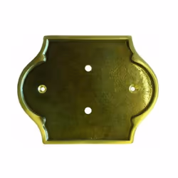 Codice: 8011779370036 Marca: VIGOR-BLINKY. Targa Portanumeri Ottone Bronzato 1 Posto