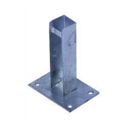 Vigor - Base Per Pali Blinky Zincato Base 15X10 Mm. 50X50