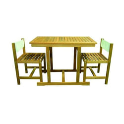 Set Arredo Giardino Vigor Mod. Priamo In Legno 3 Pezzi
