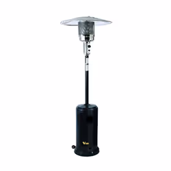 Codice: 8011779382800 Marca: VIGOR-BLINKY. Vigor-Blinky Stufe Dehors Fungo Tonda con Lanterna a Gas Nera