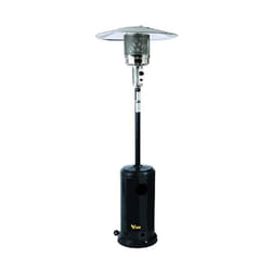 Vigor-Blinky Stufe Dehors Fungo Tonda con Lanterna a Gas Nera