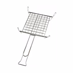 Codice: 8011779394971 Marca: Sandrigarden. Sandrigarden Graticola Doppia Modello Piccolo con Piedi 220x270mm