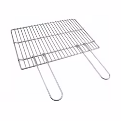 Codice: 8011779395077 Marca: Sandrigarden. Sandrigarden Graticola Acciaio con Manici Richiudibili 450x330mm
