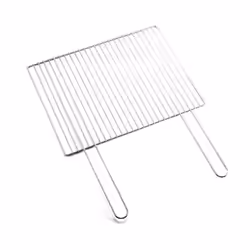 Codice: 8011779395091 Marca: Sandrigarden. Sandrigarden Graticola Acciaio con Manici Fissi 520x400mm