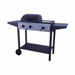 Barbecue a gas America con 2 fuochi e una piastra, 134x48x96 cm - Sandrigarden. Il barbecue a gas America con potenza 7,5 kW ...