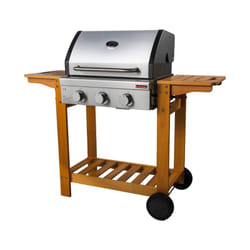 Barbecue a gas sandrigarden 'australia' 3 bruciatori 130x58x105 cm