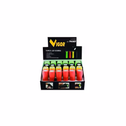 Codice: 8011779398214 Marca: VIGOR-BLINKY. Expo torce vigor led in gomma - composto da 24 pz misti: - 6 torce nere 34279-10 - ...