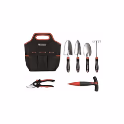 Codice: 8011779399433 Marca: VIGOR-BLINKY. Sandrigarden Set Attrezzi da Giardino Borsa Sg-a90 Inox Ergo 6 pezzi