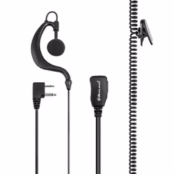 Midland A21M, Cablato, Auricolare, Nero