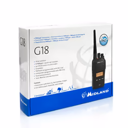 Midland G18 - PMR446 ricetrasmittente 8 canali 446.00625 - 446.09375 MHz Nero - Vista aggiuntiva 6