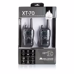 Midland XT70 ricetrasmittente 24 canali 446.00625 - 446.09375 MHz Nero, Grigio - Vista aggiuntiva 4