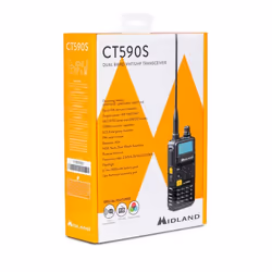 Midland CT590 S ricetrasmittente 128 canali VHF 114 - 146/ UHF 430 - 440 Nero - Vista aggiuntiva 5