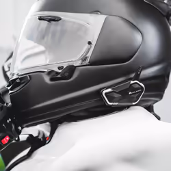 Midland C1585 interfono da moto 2000 m Nero, Bianco - Vista aggiuntiva 5