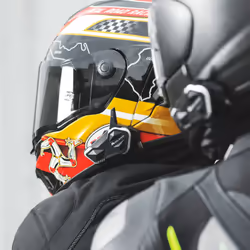 Midland C1585 interfono da moto 2000 m Nero, Bianco - Vista aggiuntiva 8