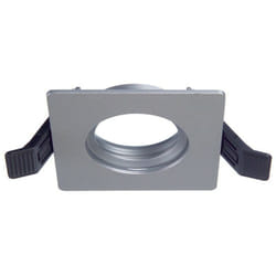 Duralamp - Faretto ad incasso Quadrato colore Grigio IP65 ZKR65QG