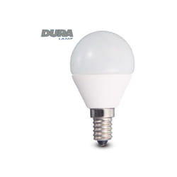 Duralamp - Lampada sfera led E14 5,3W 4000K