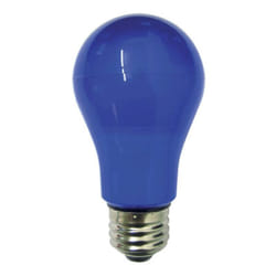 Lampada Duralamp led 6W goccia colore blu E27 LA55B
