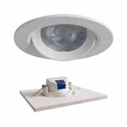 Faretto LED ad incasso a basso spessore Duralamp LESELI MINI, con le seguenti caratteristiche: Potenza nominale 7 Watt Tensio ...