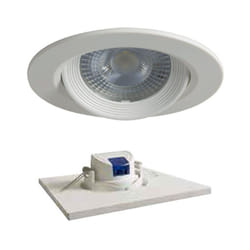 Duralamp - Faretto led incasso tondo 7W 3000K 40° Bianco D307TWW