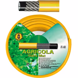 Tubo idro-mat giallo - Diametro del tubo: 30 mm. - 1 1/4" - Rotolo: 25 metri. - Ideale per lavori di giardinaggio. - Articolo ...